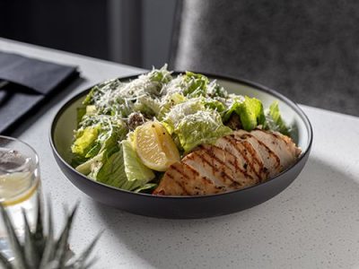 Char-Grilled Chicken Caesar