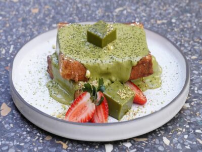 Matcha Mochi French Toast