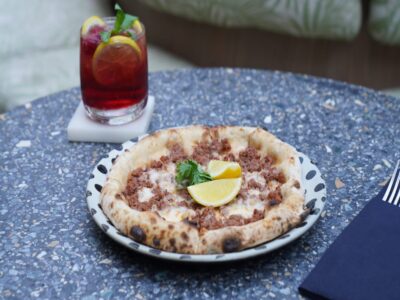 Sourdough Cheesy Lahmajoun
